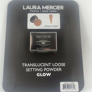LAURA MERCIER MEDIUM DEEP “GLOW” SETTING POWDER